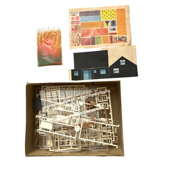 Vintage Kibri 8502 Western Saloon Model Kit Holiday Family Craft - Picture 5 of 10